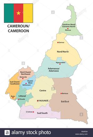 CAMEROON MAP